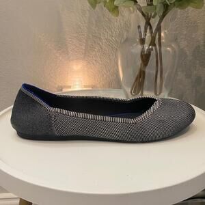 Rothy's The Flat Grey Birdseye Flat RARE Retired Women's 11 Knit Luxury Shoe